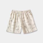 Jungle Love Shorts Set print detail — kids 1-7y | A Tiny Bee