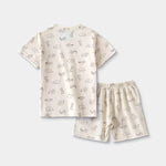 Jungle Love Shorts Set styled on child — A Tiny Bee kidswear