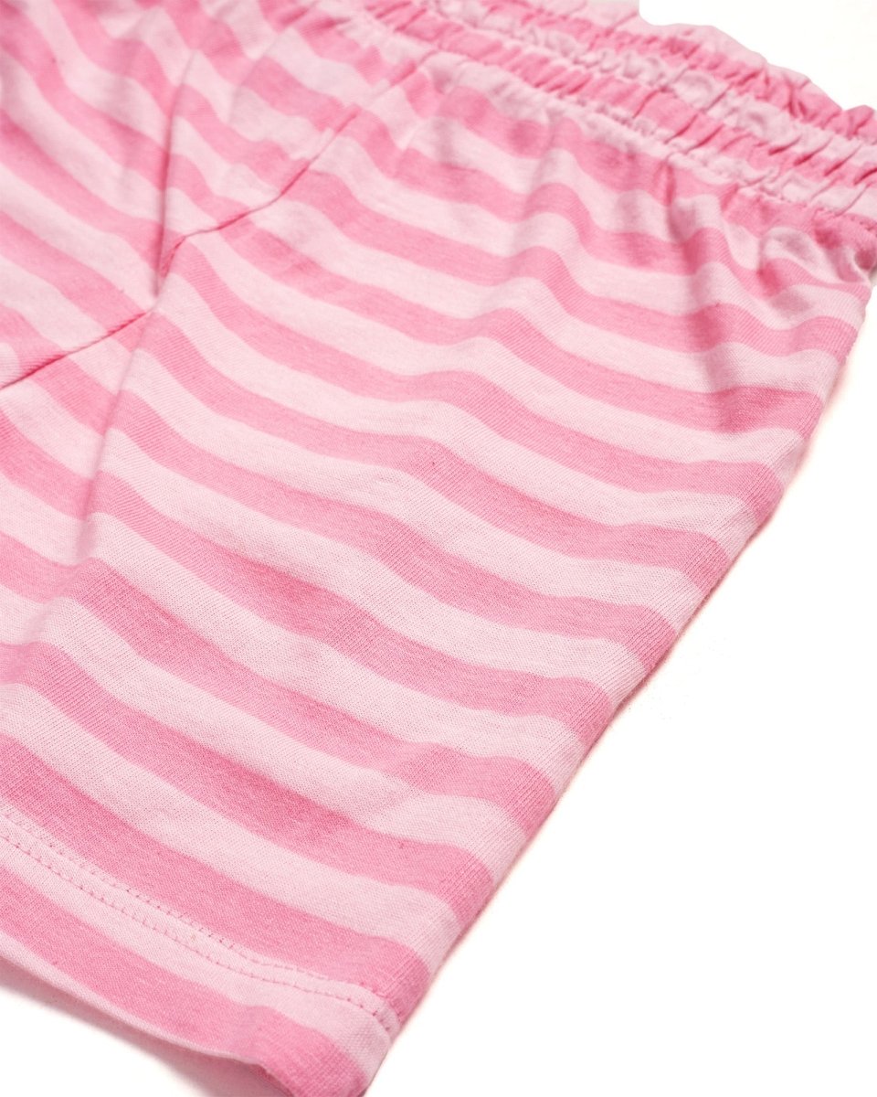 Magical Unicorn Girls Shorts Set side view — unisex kids 1-7y | A Tiny Bee