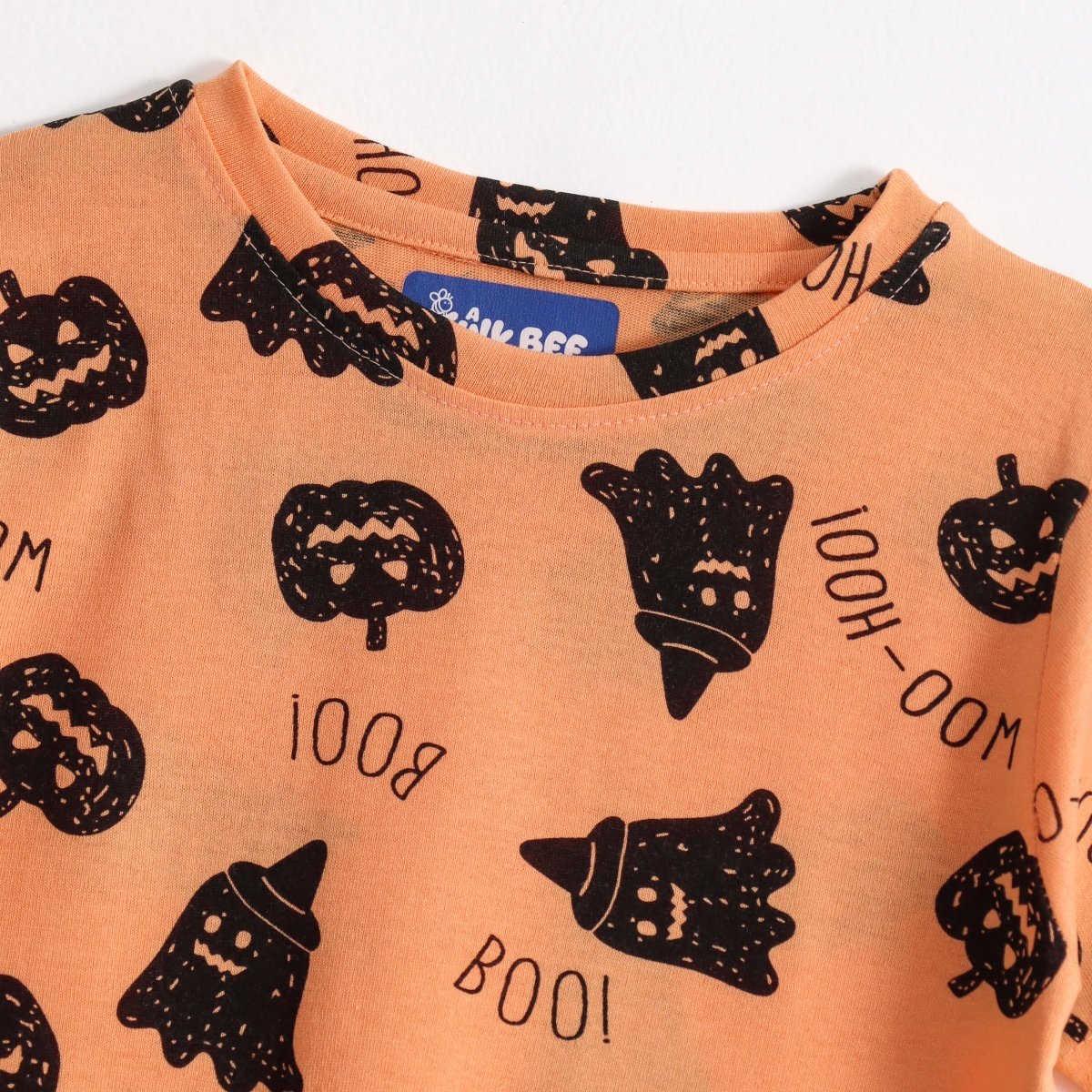 Monster Truck Shorts Set crew neckline and print detail | A Tiny Bee
