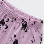 Moonlight Meow Shorts Set (Unisex) - A Tiny Bee