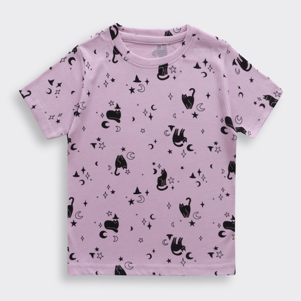 Moonlight Meow Shorts Set (Unisex) - A Tiny Bee