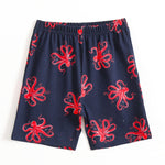 Octo Bloom Shorts Set elastic-waist shorts — front view | A Tiny Bee