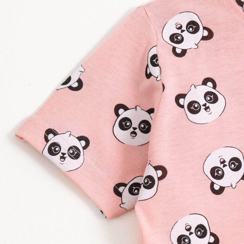 Panda Pop Shorts Set (Unisex) - A Tiny Bee