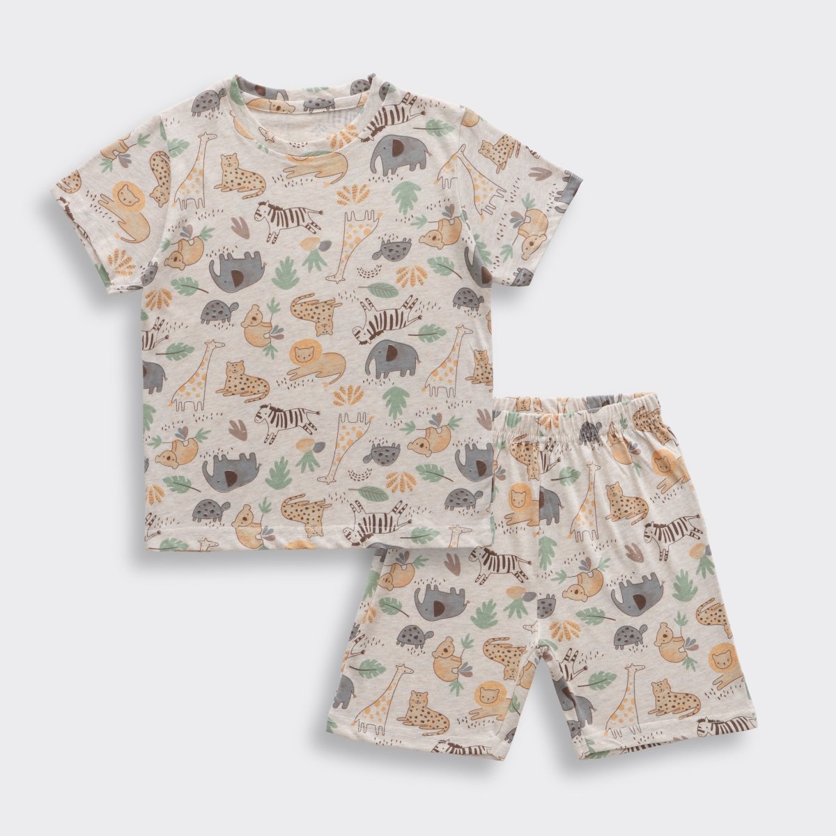 Pastel Safari Shorts Set (Unisex) - A Tiny Bee