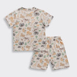 Pastel Safari Shorts Set (Unisex) - A Tiny Bee