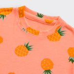 Pineapple Pop Shorts Set (Unisex) - A Tiny Bee