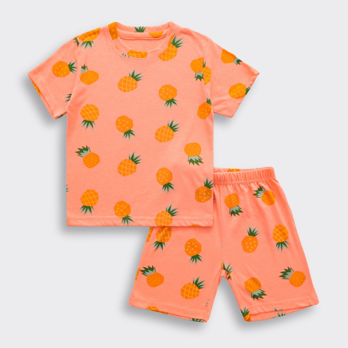 Pineapple Pop Shorts Set (Unisex) - A Tiny Bee