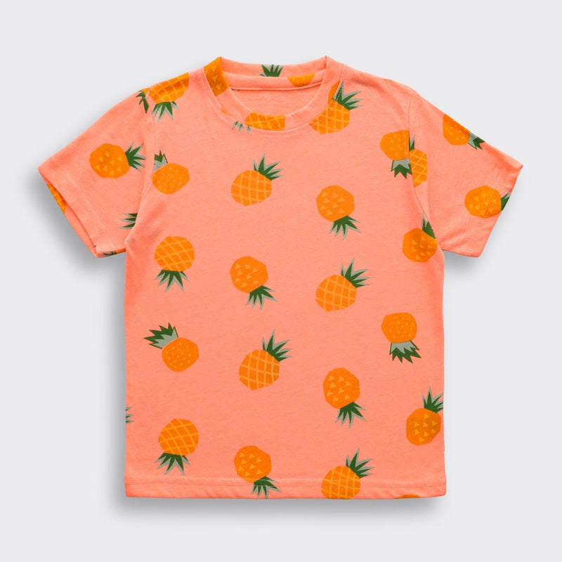 Pineapple Pop Shorts Set (Unisex) - A Tiny Bee