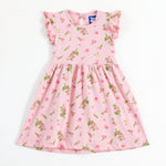 Pink Blossom Girls Dress - A Tiny Bee