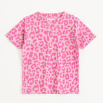 Pink Leopard Shorts Set (Unisex) - A Tiny Bee