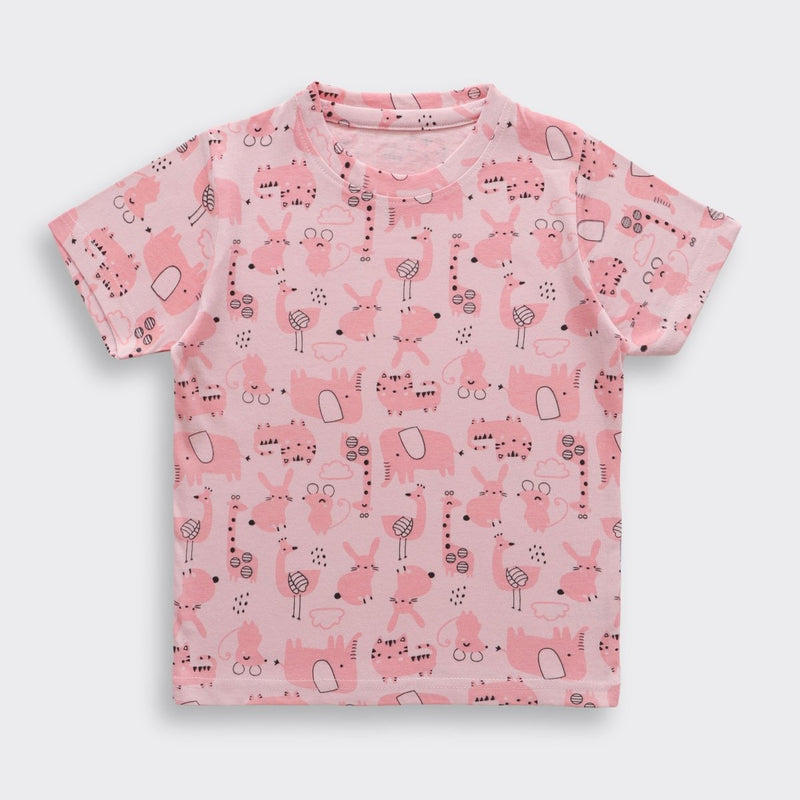 Pink Parade Shorts Set (Unisex) - A Tiny Bee