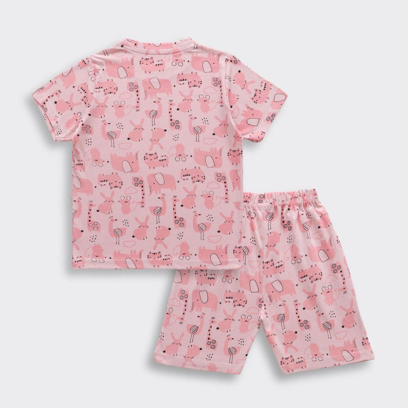 Pink Parade Shorts Set (Unisex) - A Tiny Bee