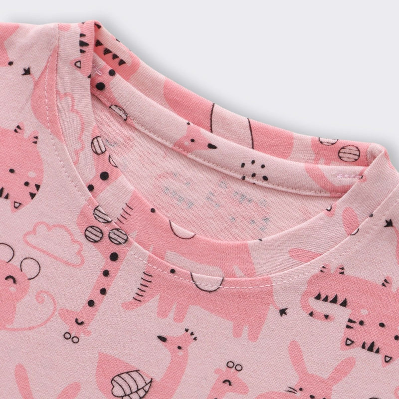 Pink Parade Shorts Set (Unisex) - A Tiny Bee