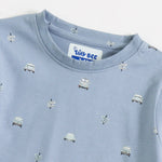 Playtime Cars Shorts Set styled on child — A Tiny Bee kidswear