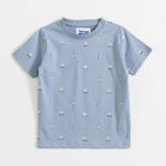 Playtime Cars Shorts Set unisex kidswear — back view | A Tiny Bee