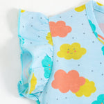 Rainbow Cloud Girls Dress - A Tiny Bee