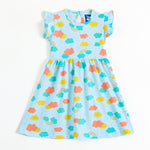 Rainbow Cloud Girls Dress - A Tiny Bee