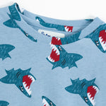 Shark Splash Pajama Set (Unisex) - A Tiny Bee