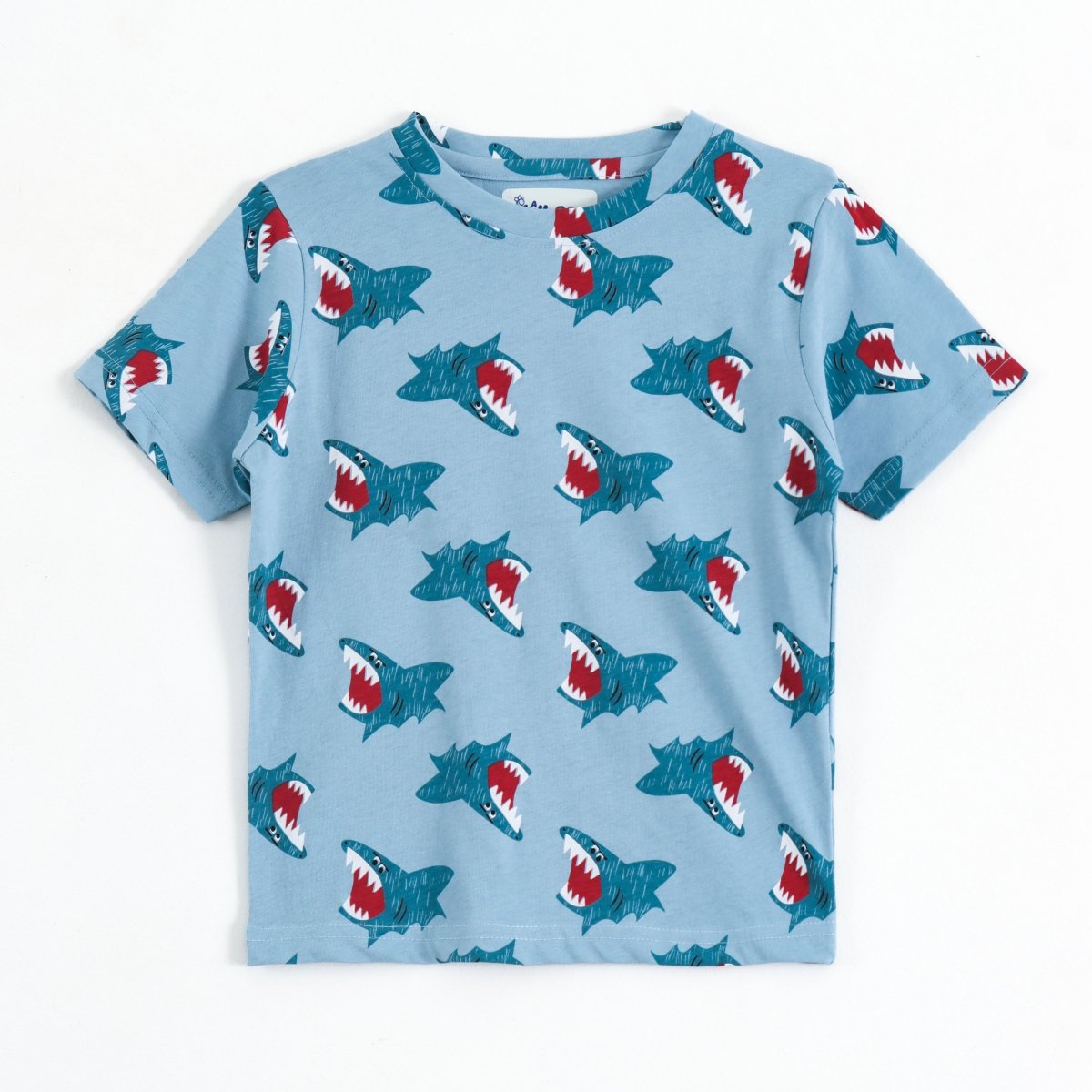 Shark Splash Pajama Set (Unisex) - A Tiny Bee