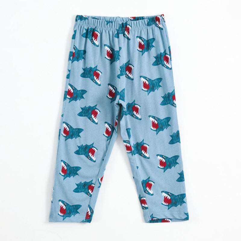 Shark Splash Pajama Set (Unisex) - A Tiny Bee