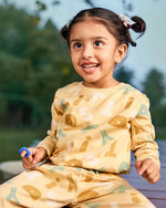 Signature Unisex Pajama Set Shorts Set side view — unisex kids 1-7y | A Tiny Bee