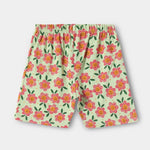 Smiley Flower Shorts Set color detail | A Tiny Bee kidswear