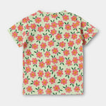 Smiley Flower Shorts Set side view — unisex kids 1-7y | A Tiny Bee