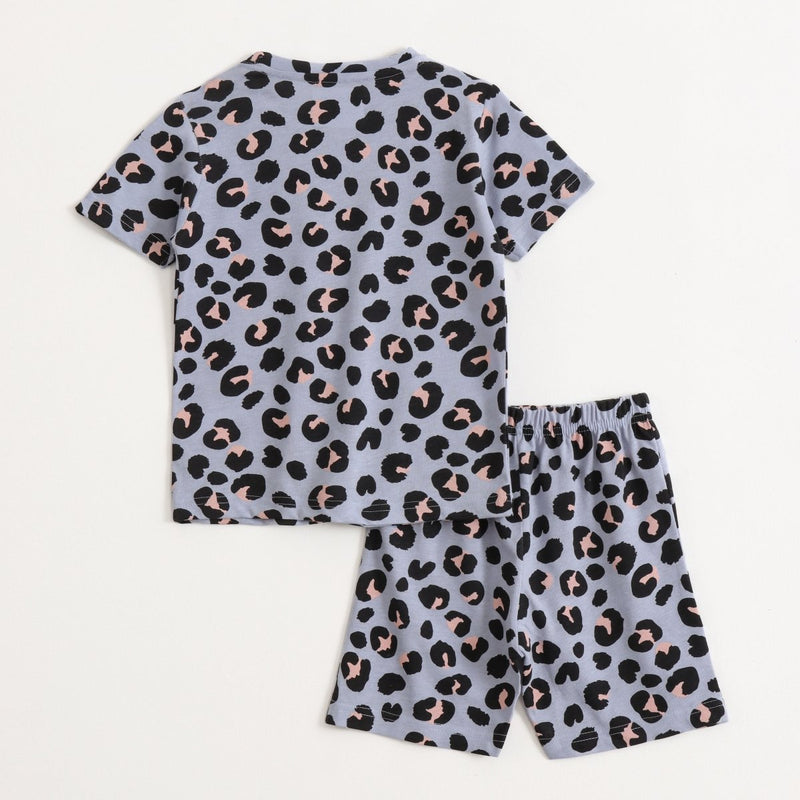Snow Leopard Shorts Set (Unisex) - A Tiny Bee