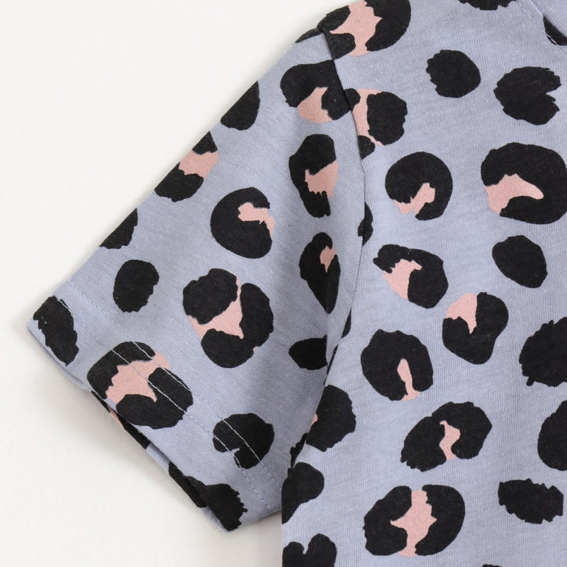 Snow Leopard Shorts Set (Unisex) - A Tiny Bee