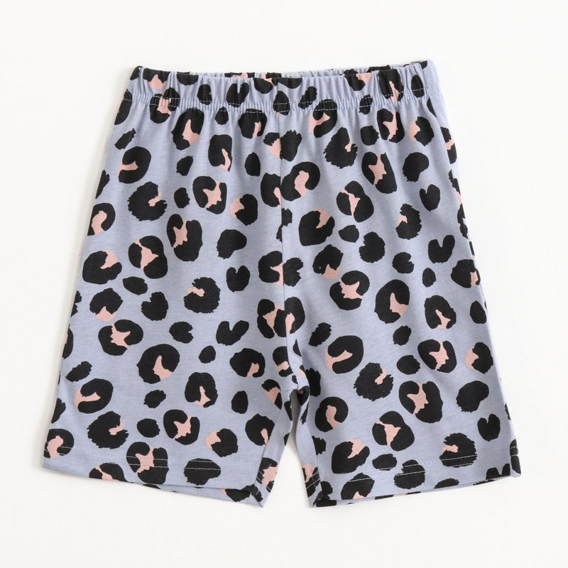Snow Leopard Shorts Set (Unisex) - A Tiny Bee