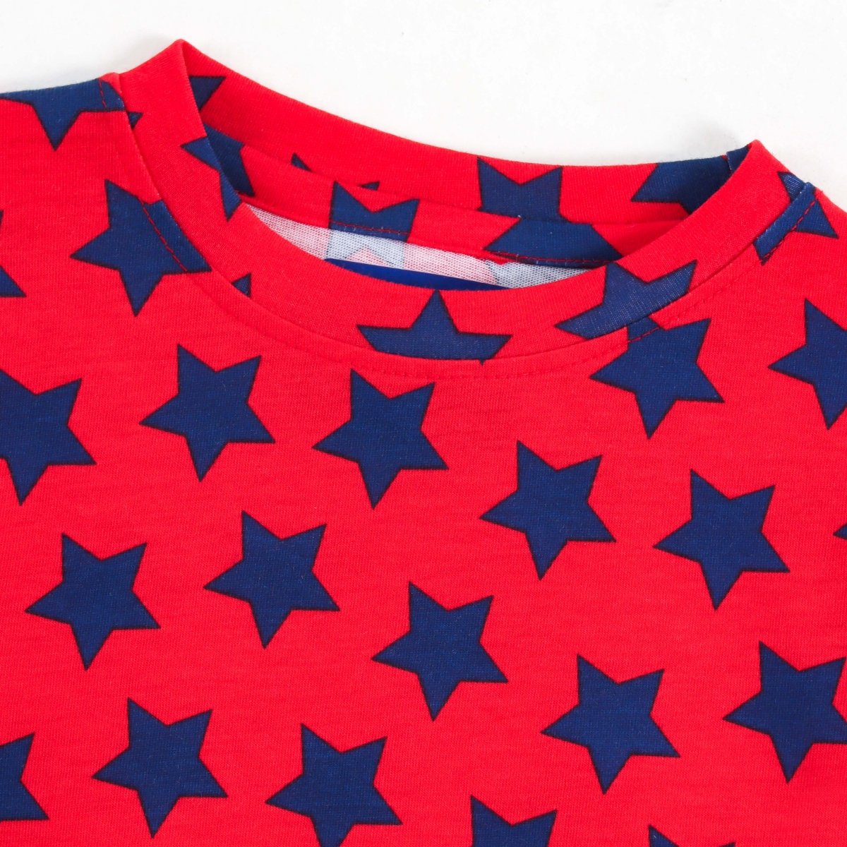 Starry Red Pajama Set (Unisex) - A Tiny Bee