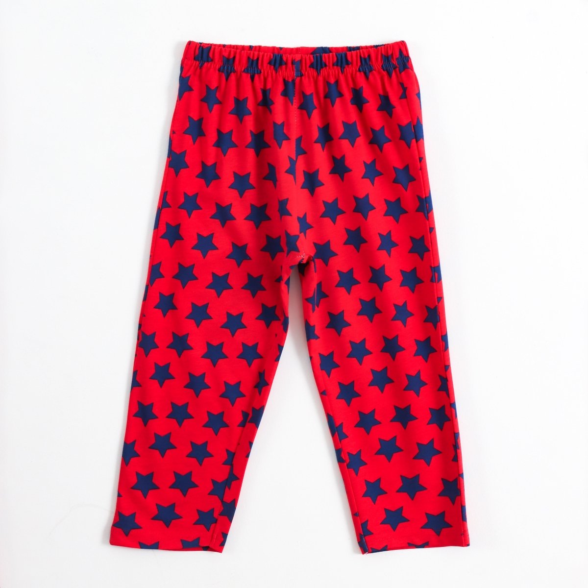 Starry Red Pajama Set (Unisex) - A Tiny Bee