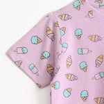 Sweet Cone Shorts Set (Unisex) - A Tiny Bee