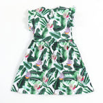 Tropical Toucan Girls Dress - A Tiny Bee