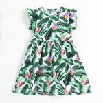 Tropical Toucan Girls Dress - A Tiny Bee