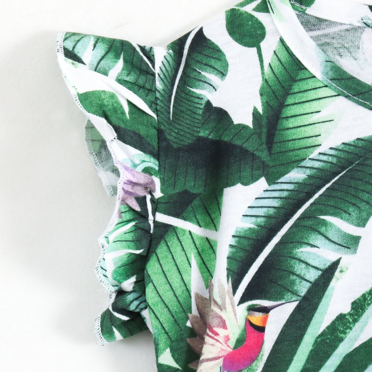 Tropical Toucan Girls Dress - A Tiny Bee