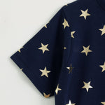 Twinkle Star Casual Shorts Set side view — unisex kids 1-7y | A Tiny Bee