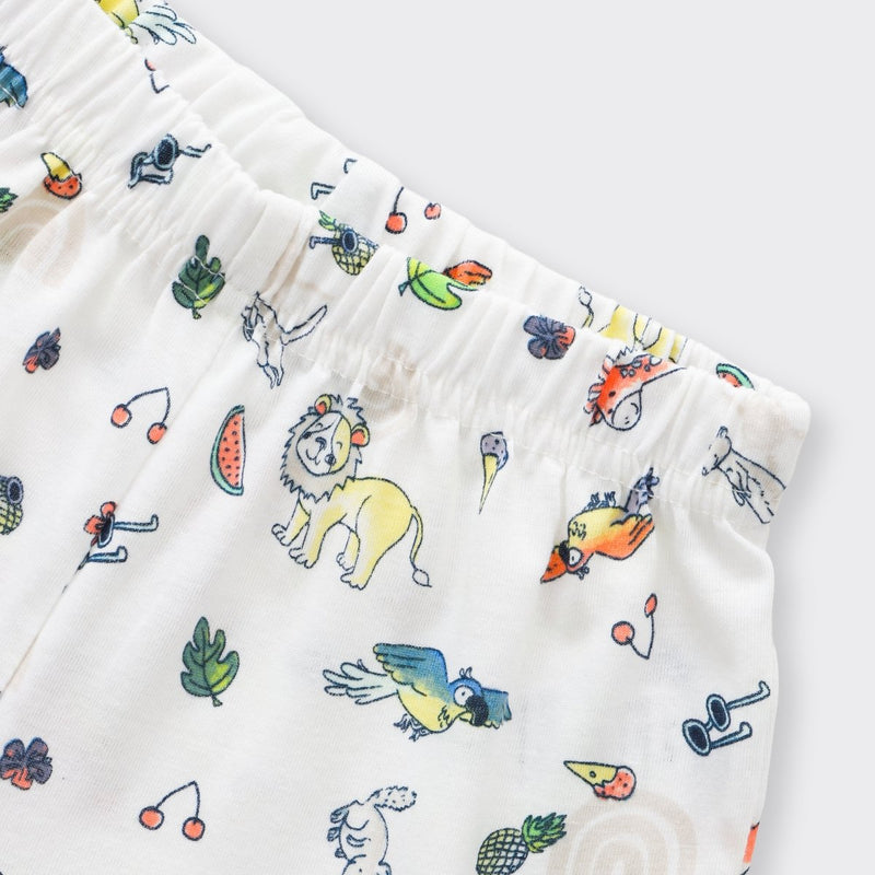 Wild Parade Shorts Set (Unisex) - A Tiny Bee