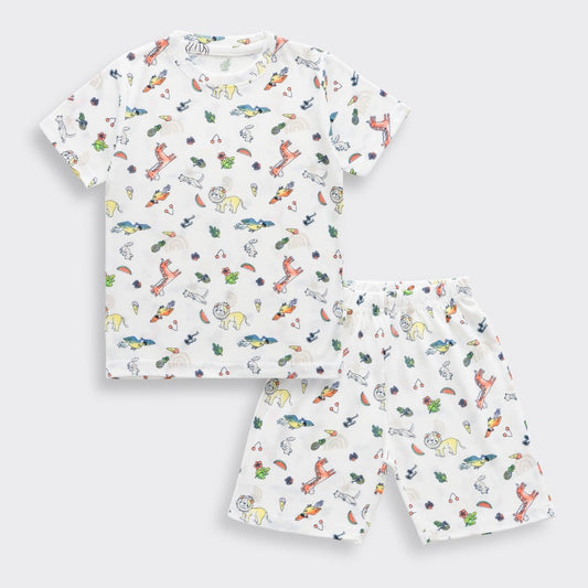 Wild Parade Shorts Set (Unisex) - A Tiny Bee